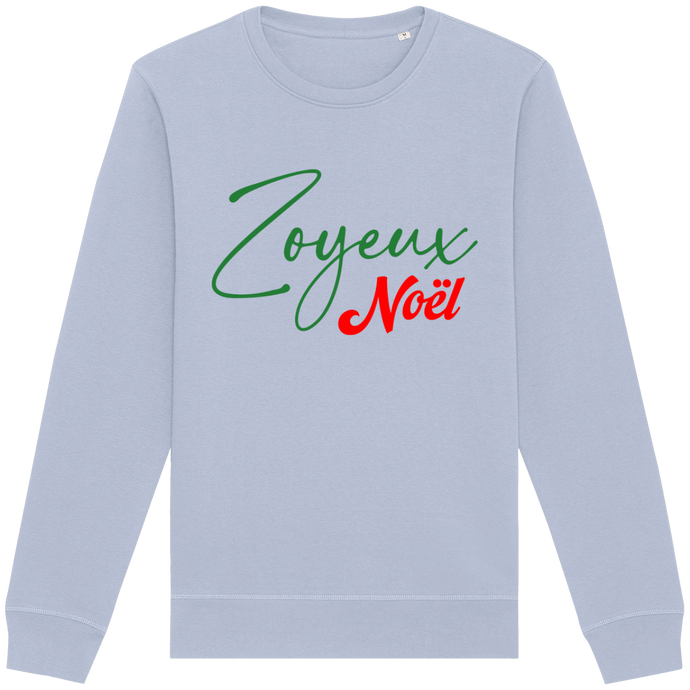 Sweatshirt à col rond Unisexe Zoyeux Noël 2025