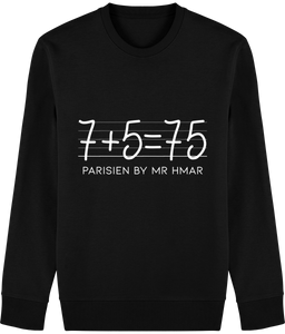 Sweat Mixte "7+5=75" By Mr Hmar