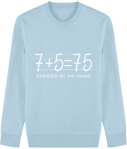 Sweat Mixte "7+5=75" By Mr Hmar