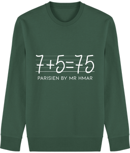 Sweat Mixte "7+5=75" By Mr Hmar