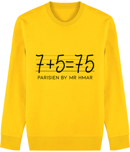 Sweat Mixte "7+5=75" By Mr Hmar