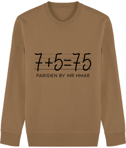 Sweat Mixte "7+5=75" By Mr Hmar