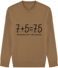 Charger l&#39;image dans la galerie, Sweat Mixte &quot;7+5=75&quot; By Mr Hmar