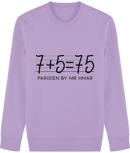 Sweat Mixte "7+5=75" By Mr Hmar