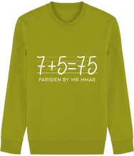 Charger l&#39;image dans la galerie, Sweat Mixte &quot;7+5=75&quot; By Mr Hmar