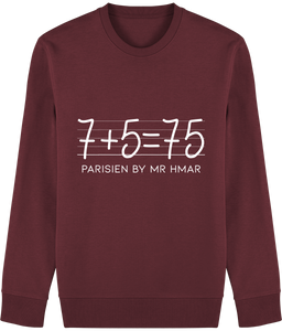 Sweat Mixte "7+5=75" By Mr Hmar