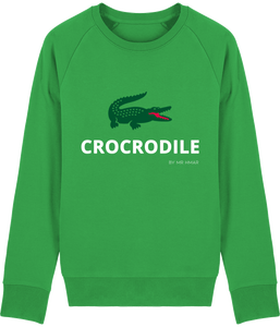 Sweat Crocrodile Mixte en Coton Bio