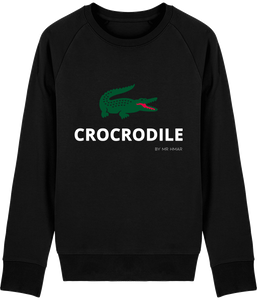 Sweat Crocrodile Mixte en Coton Bio