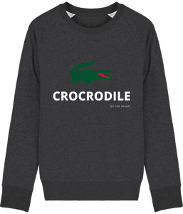 Sweat Crocrodile Mixte en Coton Bio