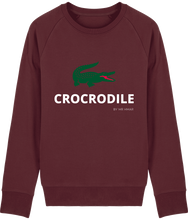 Charger l&#39;image dans la galerie, Sweat Crocrodile Mixte en Coton Bio