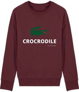 Sweat Crocrodile Mixte en Coton Bio