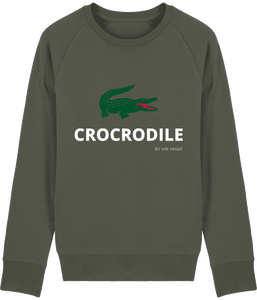 Sweat Crocrodile Mixte en Coton Bio