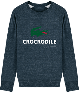 Sweat Crocrodile Mixte en Coton Bio