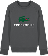 Charger l&#39;image dans la galerie, Sweat Crocrodile Mixte en Coton Bio