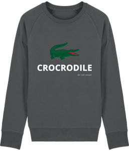 Sweat Crocrodile Mixte en Coton Bio