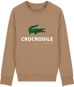 Sweat Crocrodile Mixte en Coton Bio