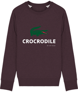 Sweat Crocrodile Mixte en Coton Bio