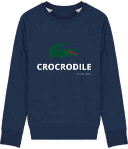 Sweat Crocrodile Mixte en Coton Bio