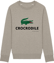 Charger l&#39;image dans la galerie, Sweat Crocrodile Mixte en Coton Bio