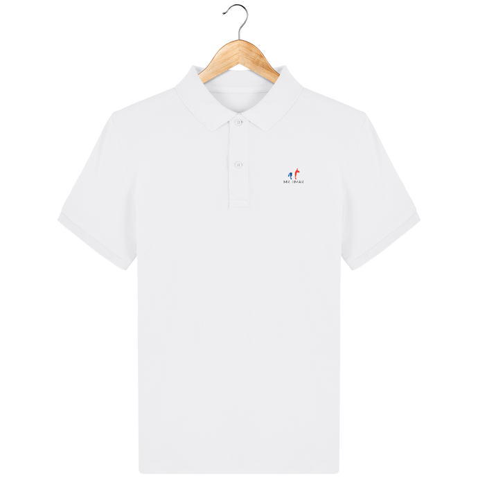 Polo Homme en coton Bio brodé logo 