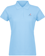 Charger l&#39;image dans la galerie, 2023 - Original Polo Femme brodé &quot;Bleu, blanc, rouge&quot;