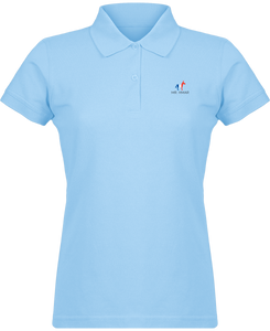 2023 - Original Polo Femme brodé "Bleu, blanc, rouge"