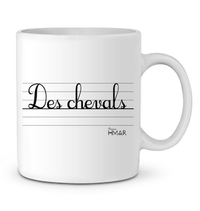 Mug "Des Chevals" - Monsieur Hmar