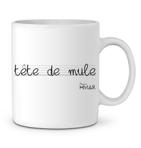 Mug "Tête de mule" - Monsieur Hmar