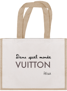 Sac à main en toile Louis Vuitton Blanc en Toile - 23849591