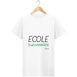 T-Shirt Homme en coton Bio "Ecole buissonnière" - Monsieur Hmar