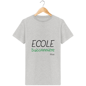 T-Shirt Homme en coton Bio "Ecole buissonnière" - Monsieur Hmar