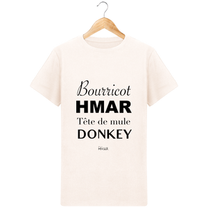 T-Shirt Homme en coton Bio "Déclinaison Âne" - Monsieur Hmar