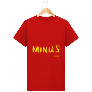 T-Shirt Homme en coton Bio "Minus" - Monsieur Hmar