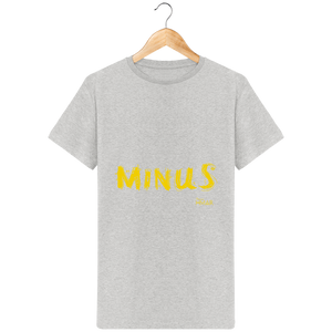 T-Shirt Homme en coton Bio "Minus" - Monsieur Hmar