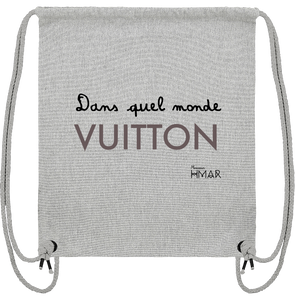 Sac de sport "Dans quel monde Vuitton" - Monsieur Hmar