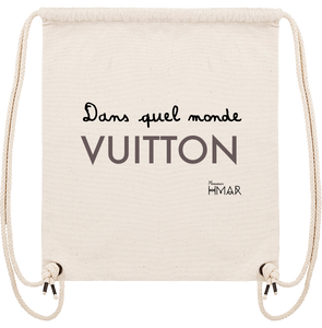 Sac de sport "Dans quel monde Vuitton" - Monsieur Hmar