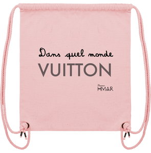 Sac de sport "Dans quel monde Vuitton" - Monsieur Hmar