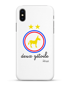 Coque Iphone X Deux zétoile - Monsieur Hmar