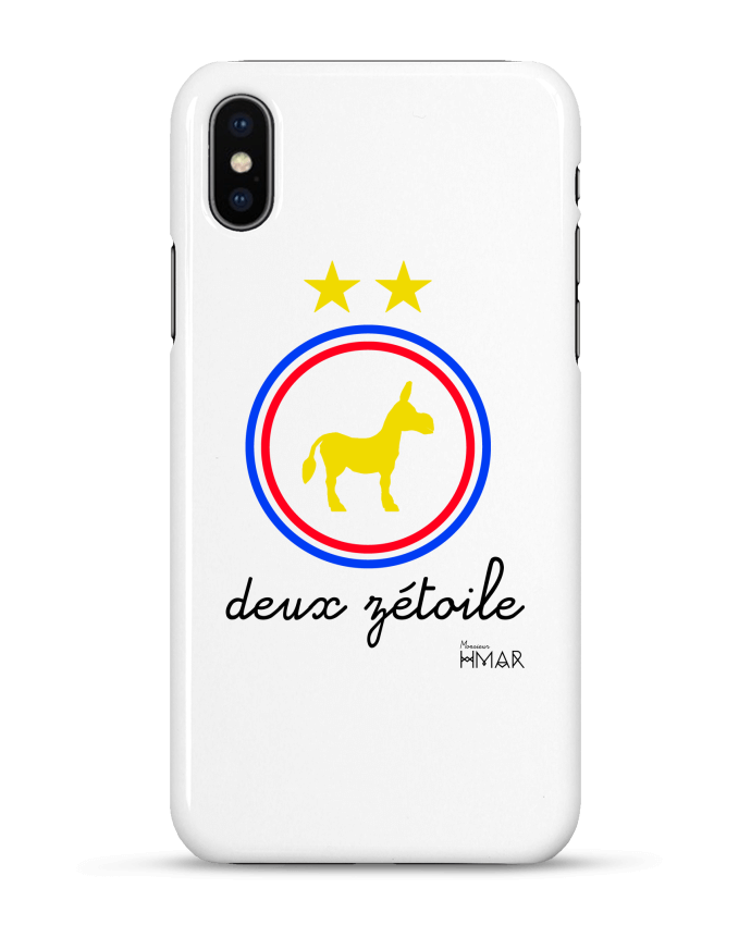 Coque Iphone X Deux zétoile - Monsieur Hmar