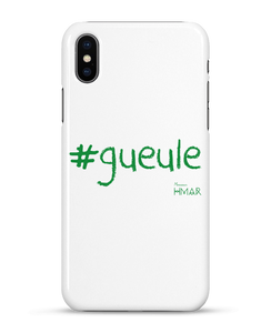 Coque Iphone X #Gueule - Monsieur Hmar