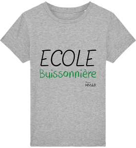 Tee Shirt Enfant en coton Bio Ecole buissonnière - Monsieur Hmar