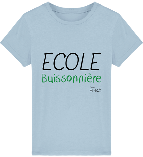 Tee Shirt Enfant en coton Bio Ecole buissonnière - Monsieur Hmar