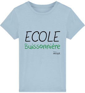 Tee Shirt Enfant en coton Bio Ecole buissonnière - Monsieur Hmar