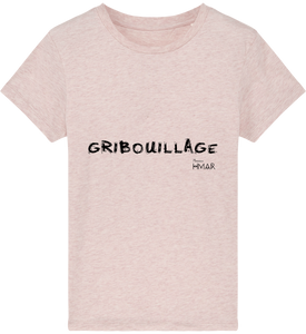 Tee Shirt Enfant en coton Bio "Gribouillage" - Monsieur Hmar