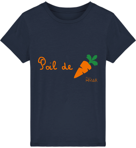 Tee Shirt Enfant en coton Bio "Poil de carotte" - Monsieur Hmar