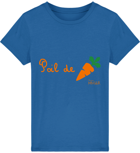 Tee Shirt Enfant en coton Bio Poil de carotte - Monsieur Hmar