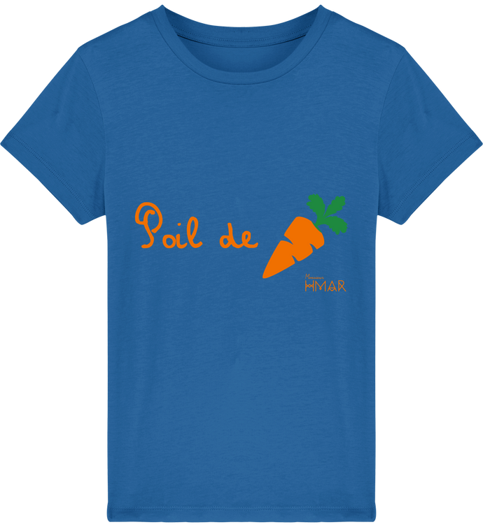 Tee Shirt Enfant en coton Bio Poil de carotte - Monsieur Hmar