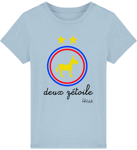 Tee Shirt Enfant en coton Bio Deux zétoile - Monsieur Hmar