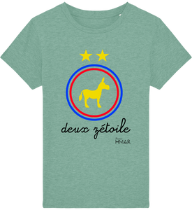 Tee Shirt Enfant en coton Bio Deux zétoile - Monsieur Hmar