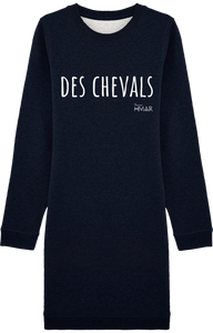 Robe Sweat-Shirt en coton bio - Monsieur Hmar